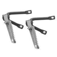 Xitqiooo Adjustable Motorcycle Pedals – Versatile Foot Pegs with Anti-Slip Grip for Custom Comfort