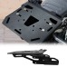 Xitqiooo Heavy-Duty Rear Luggage Rack for Motorcycles – Secure Storage Solution for Long Rides