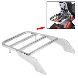 Xitqiooo Premium Metal Rear Luggage Rack for Motorcycles – Rugged and Stylish Travel Companion