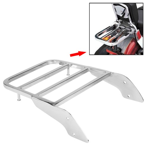 Xitqiooo Premium Metal Rear Luggage Rack for Motorcycles – Rugged and Stylish Travel Companion