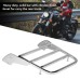 Xitqiooo Premium Metal Rear Luggage Rack for Motorcycles – Rugged and Stylish Travel Companion